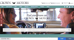 Desktop Screenshot of crownmotors.com